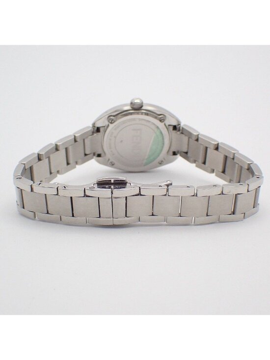 Fendi Moment Fendi Quartz Watch Brand Ladies Diamond  Fendi Momento Quartz Watch Shell Dial SS